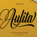 Aulita Font Poster 1