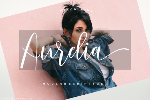 Aurelia Script Font