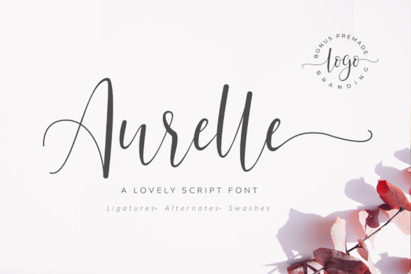 Aurelle Font Poster 1