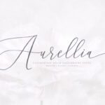 Aurellia Font Poster 1