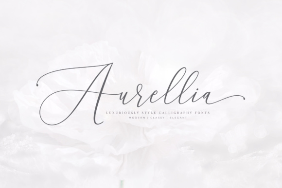 Aurellia Font Poster 1