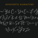 Aussiente Font Poster 8