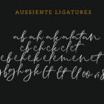 Aussiente Font Poster 10