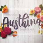 Austhina Font Poster 1