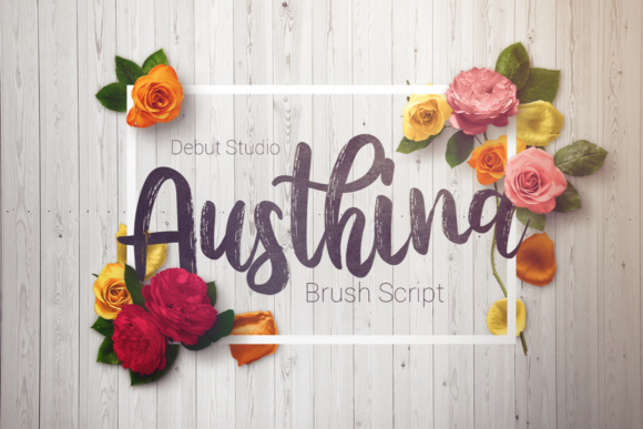 Austhina Font Poster 1