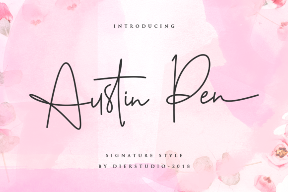 Austin Pen Font