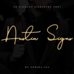 Austin Signs Font Poster 1