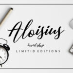 Austina Script Font Poster 7