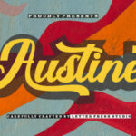 Austine Font Poster 1