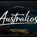 Australios Font Poster 1