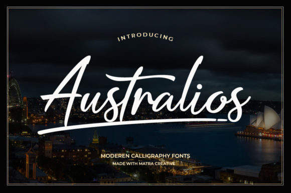 Australios Font Poster 1