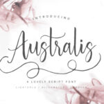 Australis Font Poster 1