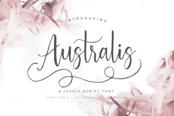 Australis Font Poster 1