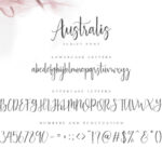 Australis Font Poster 7