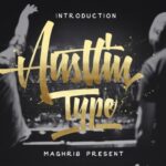 Austtin Font Poster 1