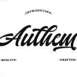 Authem Font Poster 8