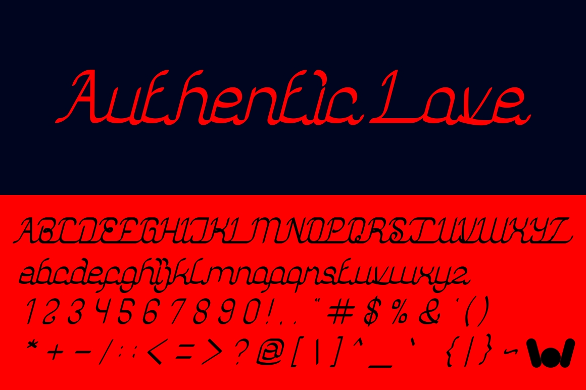 Authentic Love Font