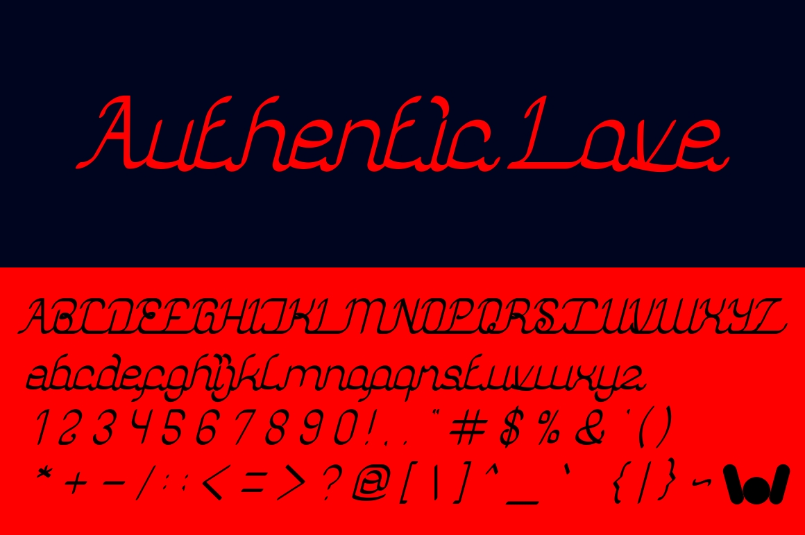 Authentic Love Font