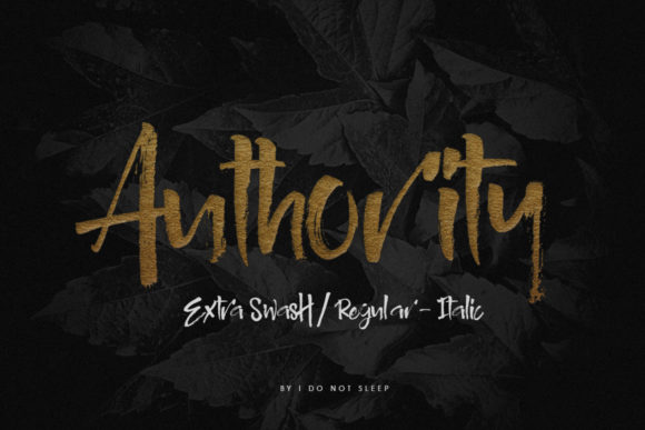 Authority Font