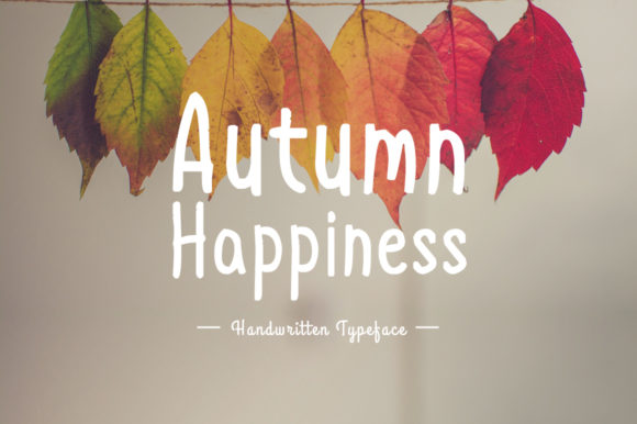 Autumn Happiness Font