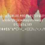 Autumn Happiness Font Poster 4