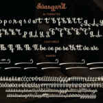 Avangard Font Poster 10