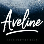 Aveline Font Poster 1