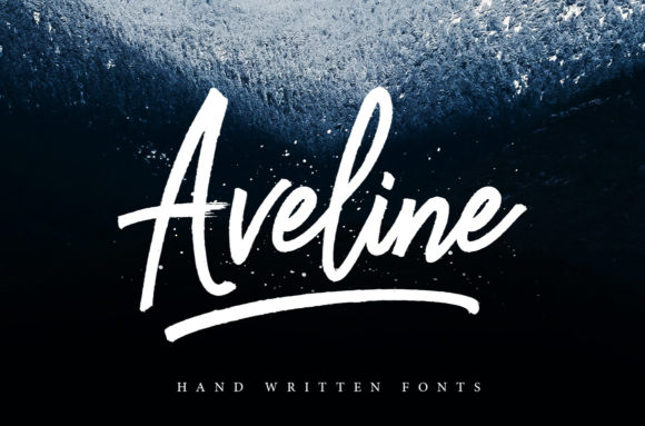 Aveline Font Poster 1
