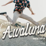 Awaluna Font Poster 1