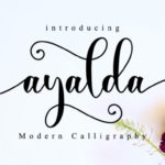 Ayalda Font Poster 1