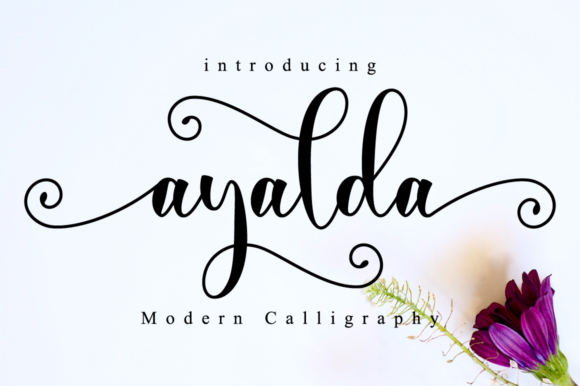 Ayalda Font Ayalda Font Poster 1