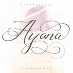 Ayana Font Poster 1