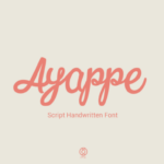 Ayappe Font Poster 1
