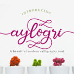 Aylogri Font Poster 1