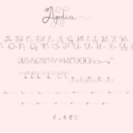 Ayudia Font Poster 8