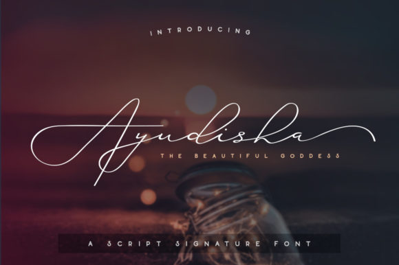 Ayudisha Font Poster 1