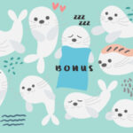 Baby Seal Font Poster 3