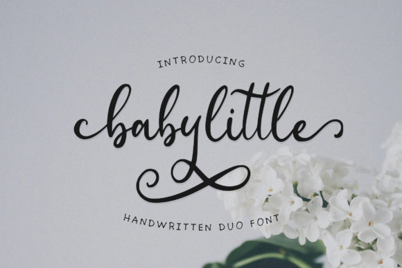Babylittle Duo Font Poster 1