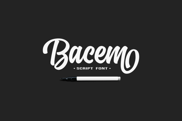 Bacem Font Poster 1