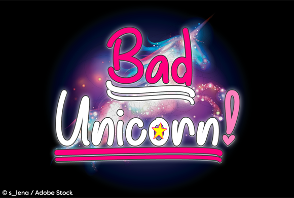 Bad Unicorn Font Poster 1