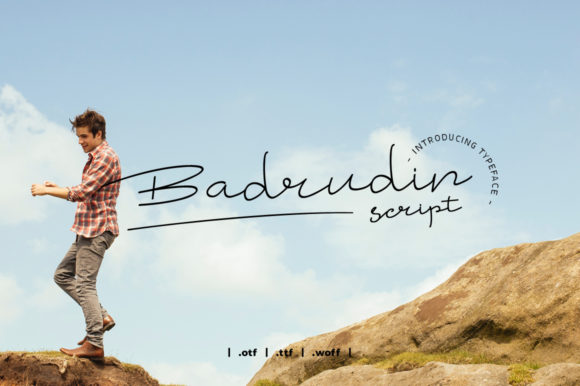 Badrudin Font Poster 1