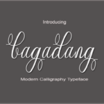 Bagadang Font Poster 1