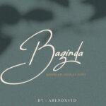 Baginda Font Poster 1