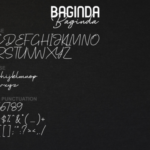 Baginda Duo Font Poster 7