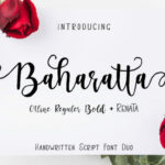 Baharatta Font Poster 1