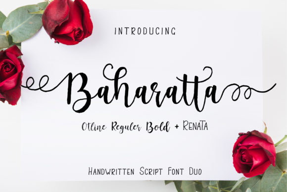 Baharatta Font Poster 1