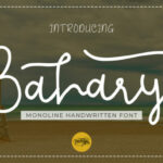 Bahary Font Poster 1