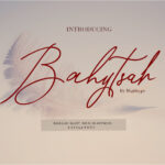 Bahytsah Font Poster 9