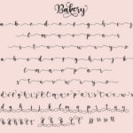 Bakery Font Poster 11