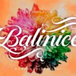 Balinice Font Poster 1
